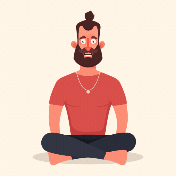 Meditating Man
